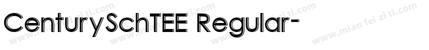 CenturySchTEE Regular字体转换